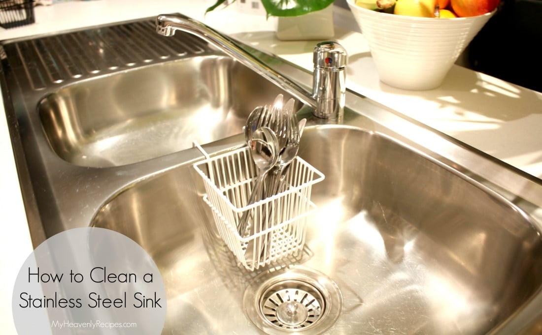 How to Clean A Stainless Steel Sink with 1 Ingredient