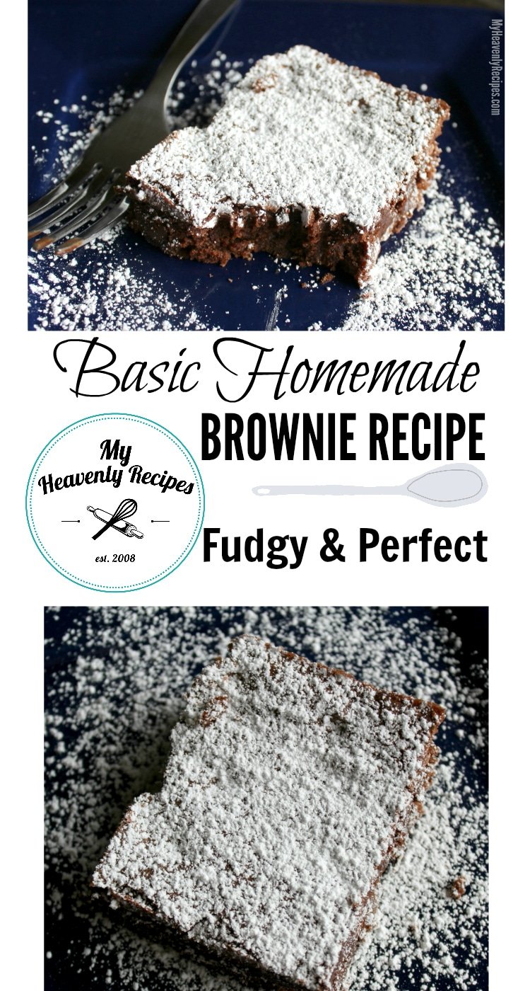 Basic Homemade Brownie Recipe