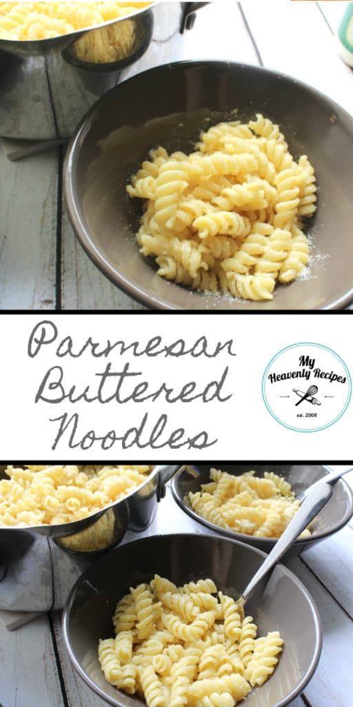 Parmesan Buttered Noodles + Video My Heavenly Recipes