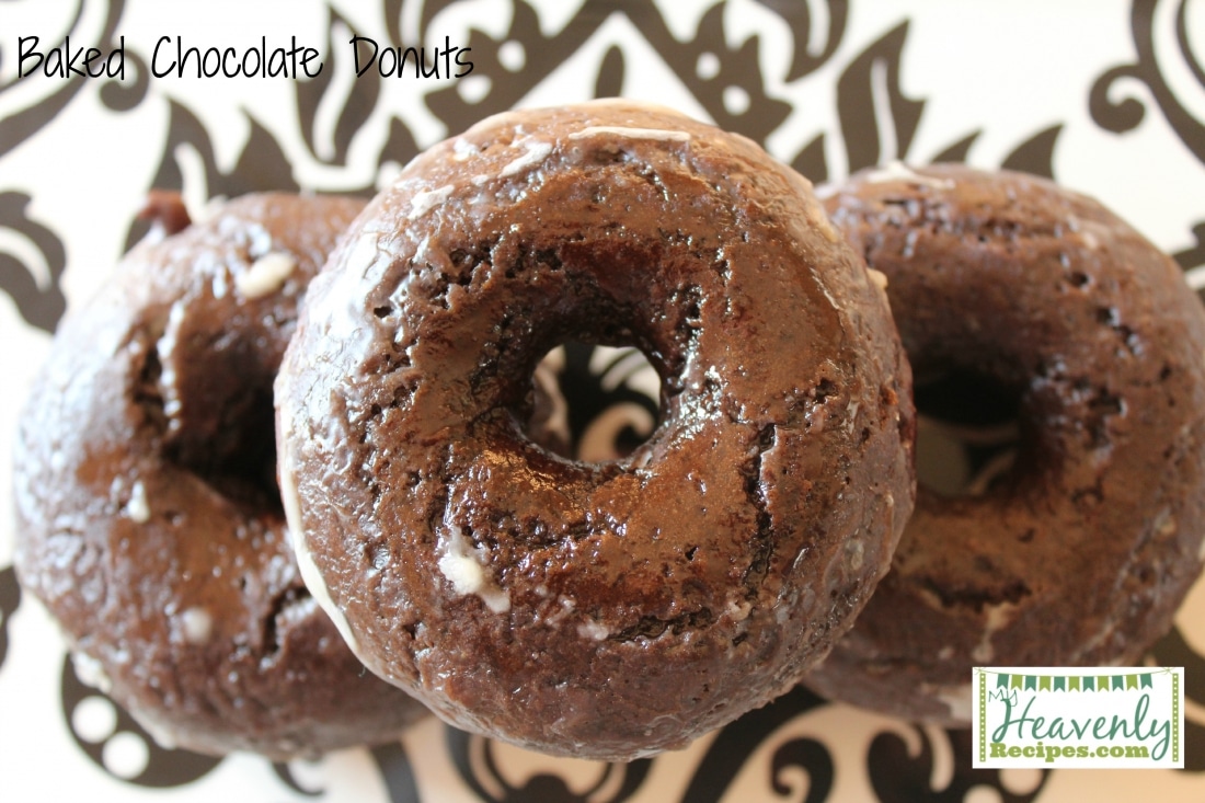 Baked Chocolate Donuts