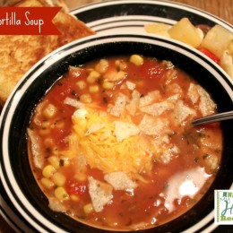 Chicken Tortilla Soup (via MyHeavenlyRecipes.com) - This recipe is amazing! Serve it with some tortilla chips or even a grilled cheese sandwich!