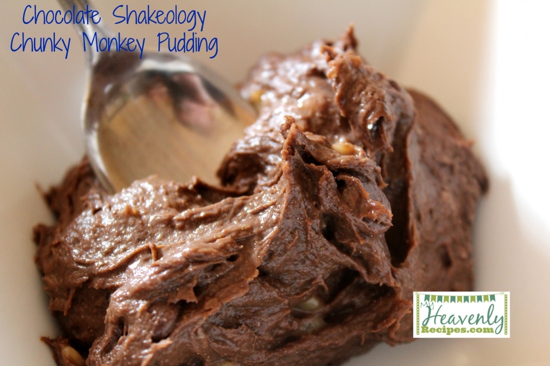 Chocolate Shakeology Chunky Monkey Pudding