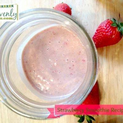 titled image (and shown): Strawberry Smoothie Recipe