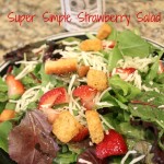 Super Simple Strawberry Salad