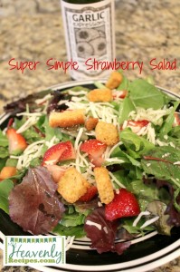 Super Simple Strawberry Salad