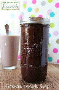 Homemade Chocolate Syrup