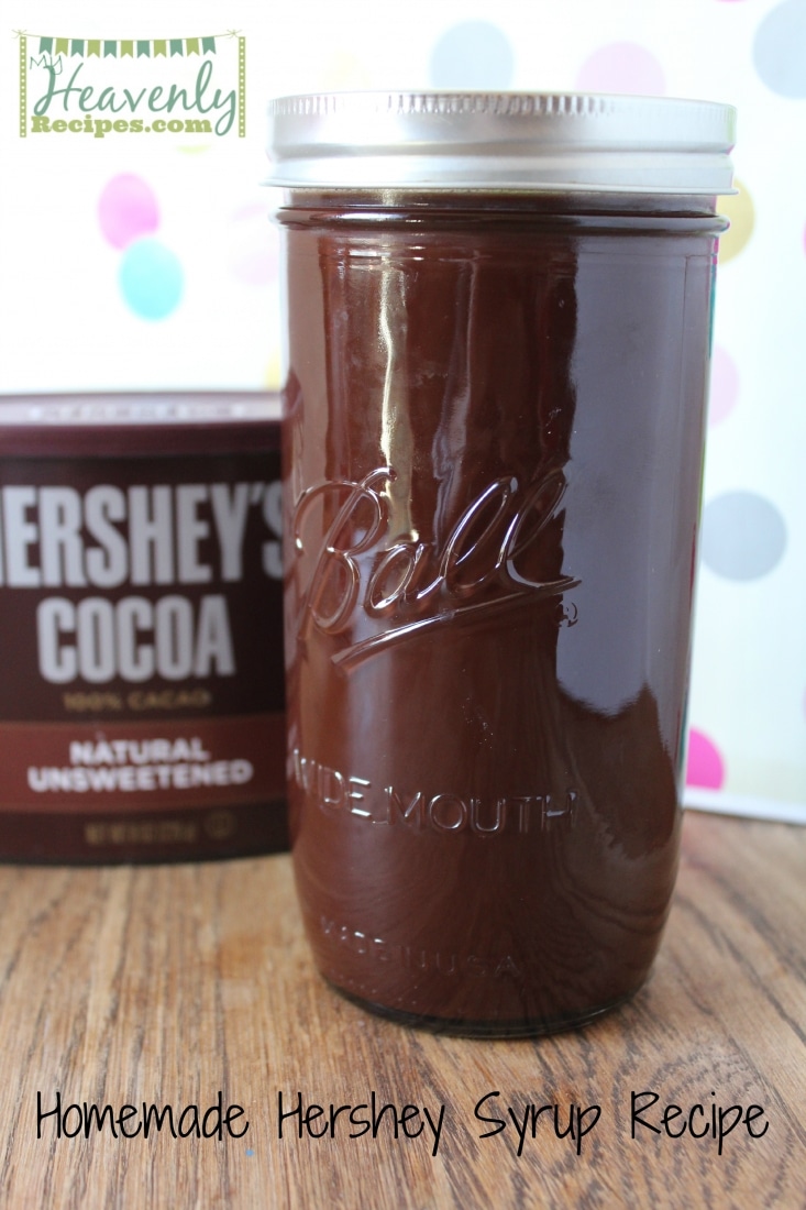 Homemade Hershey Syrup Recipe