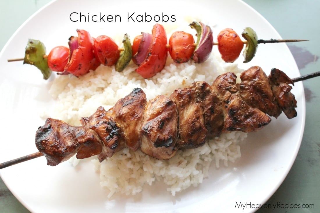 Super Simple Steak and Chicken Kabobs My Heavenly Recipes