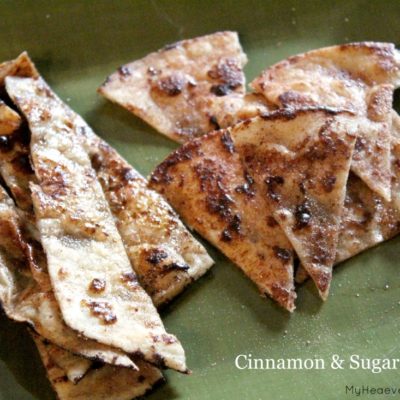 homemade Cinnamon Sugar Tortillas