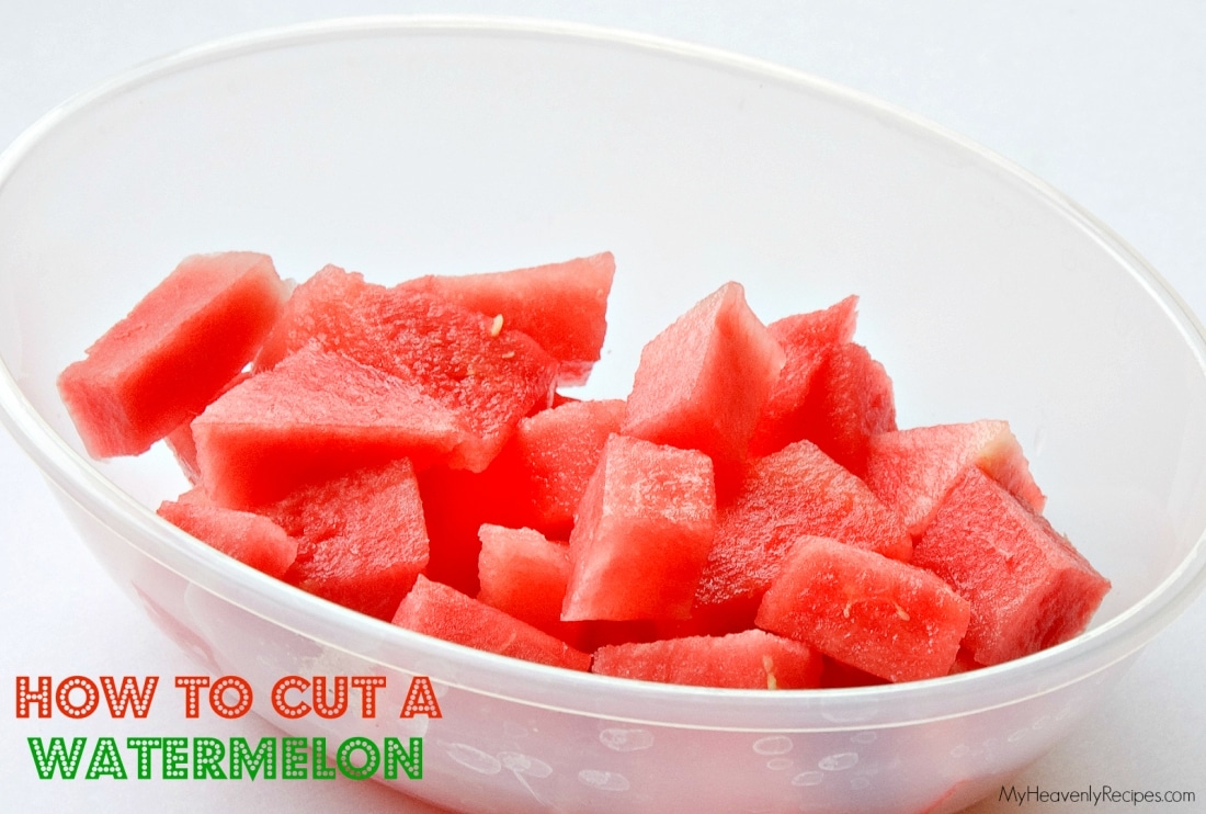 titled photo: best way to cut a watermelon