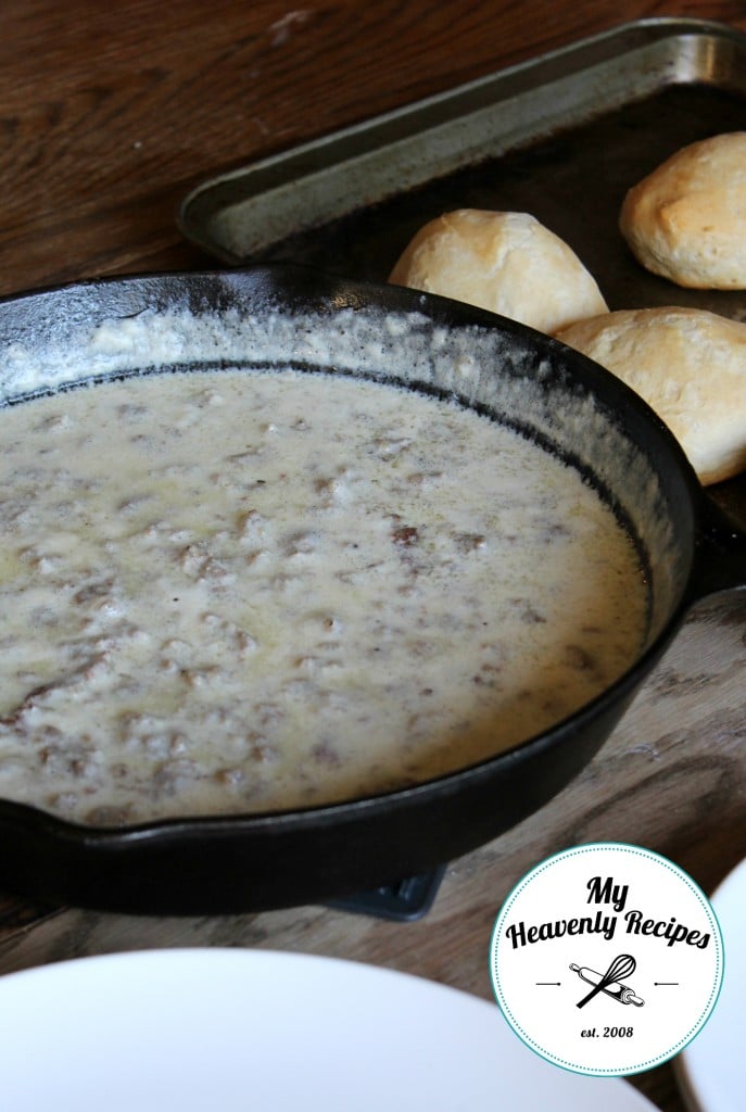 There's no better comfort food than Biscuits and Gravy!