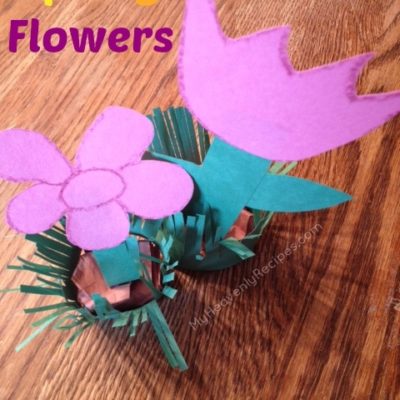 spring flowers made out of paper