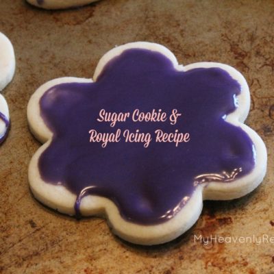 titled photo (and shown): Soft Sugar Cookie and Royal Icing Recipe