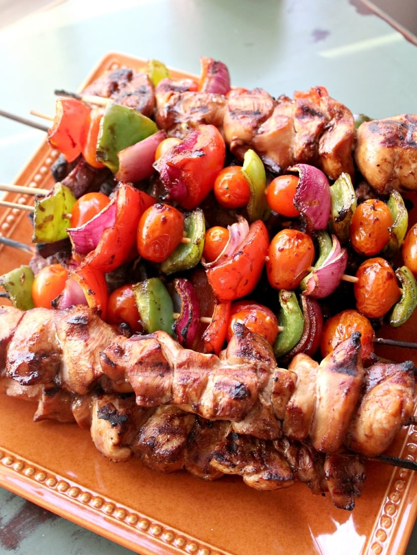 Super Simple Steak and Chicken Kabobs My Heavenly Recipes