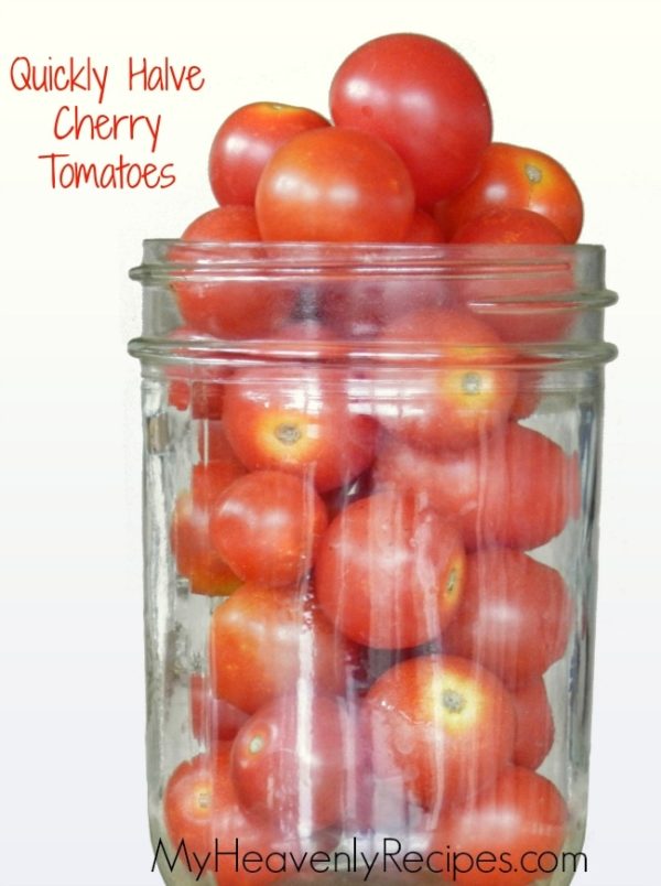 How to Cut Cherry Tomatoes Easily + Video My Heavenly Recipes