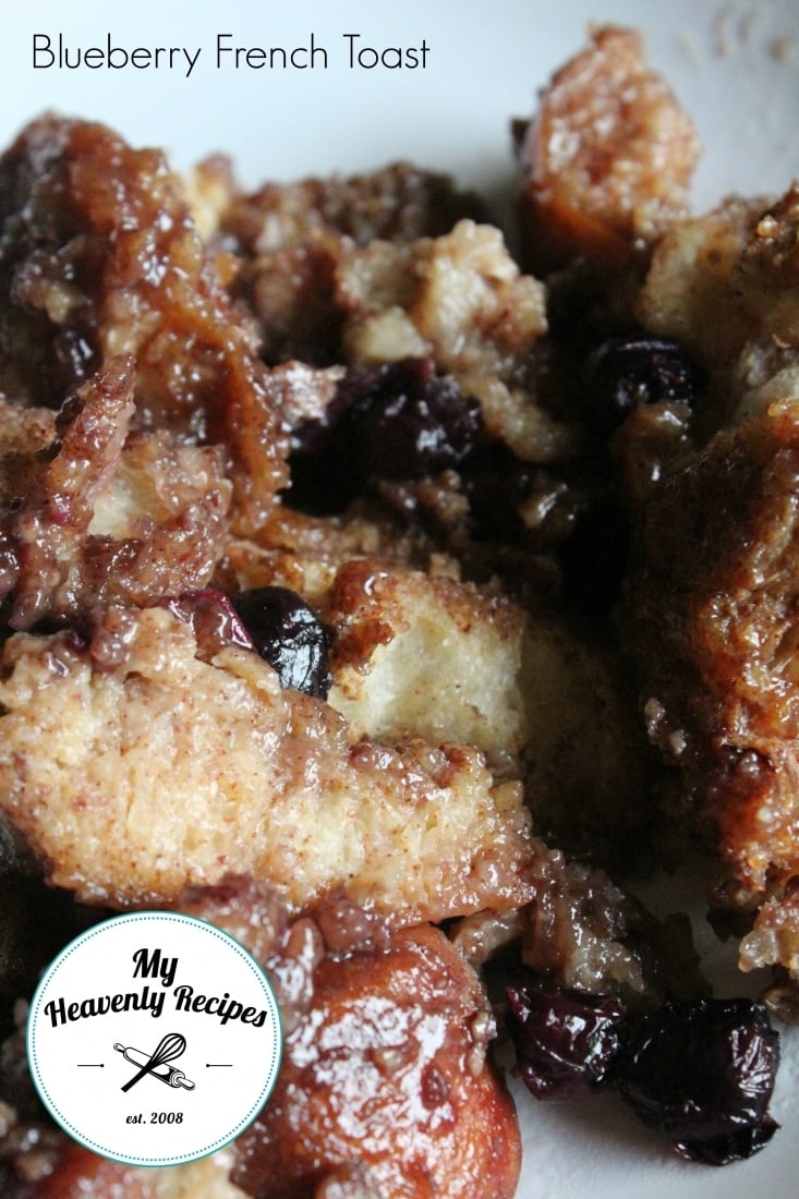 Blueberry French Toast Casserole