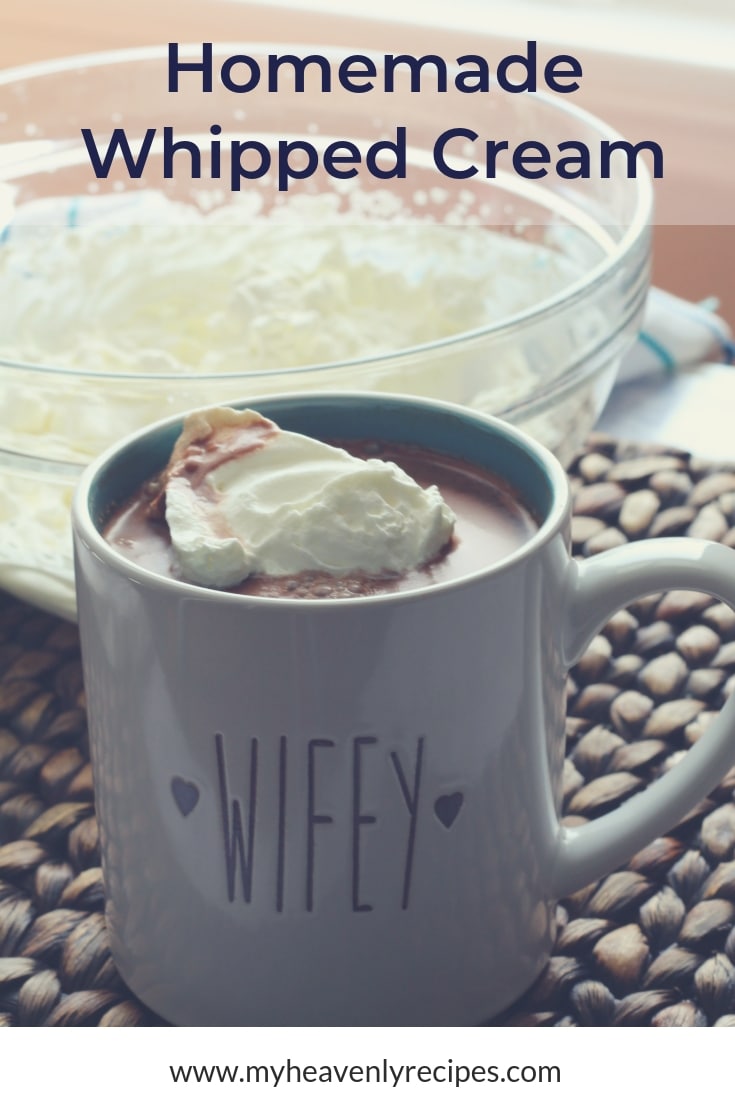 Homemade Whipped Cream – The Fountain Avenue Kitchen