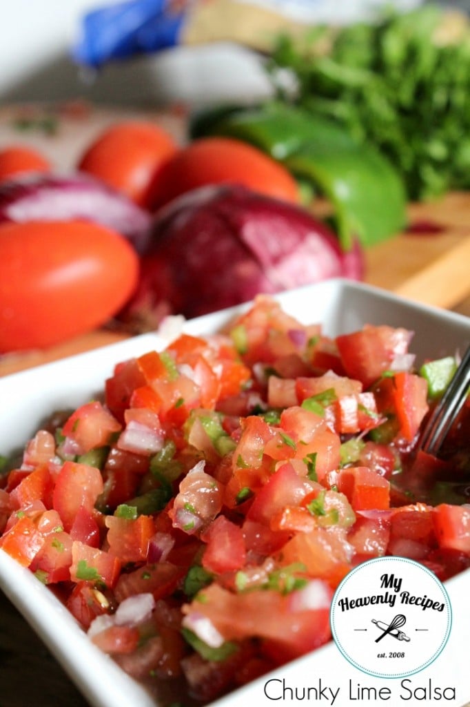 Chunky Lime Salsa