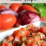 featured image of the best salsa recipe