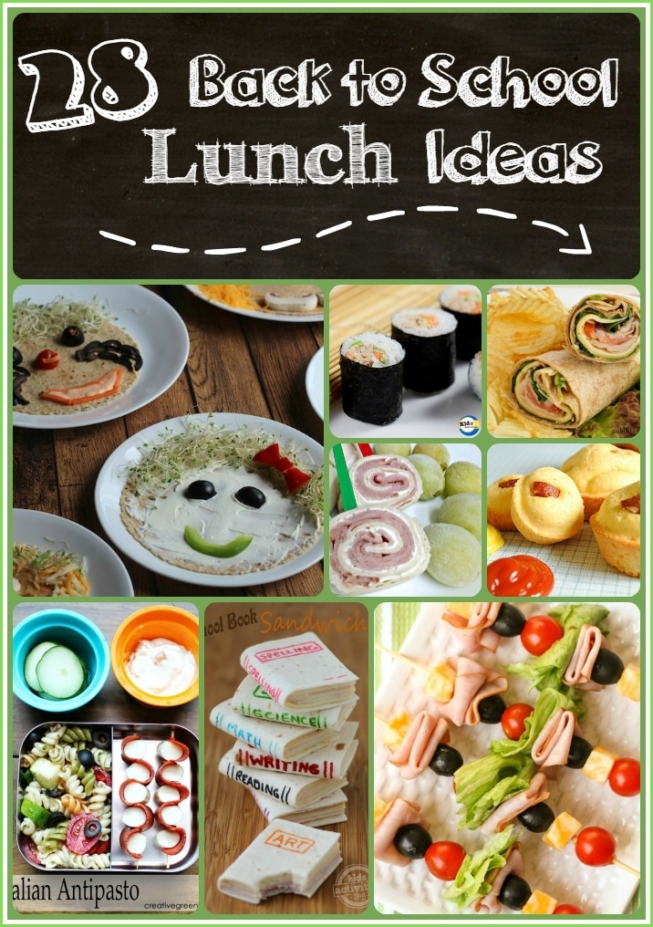 28 Back to School Lunch Ideas