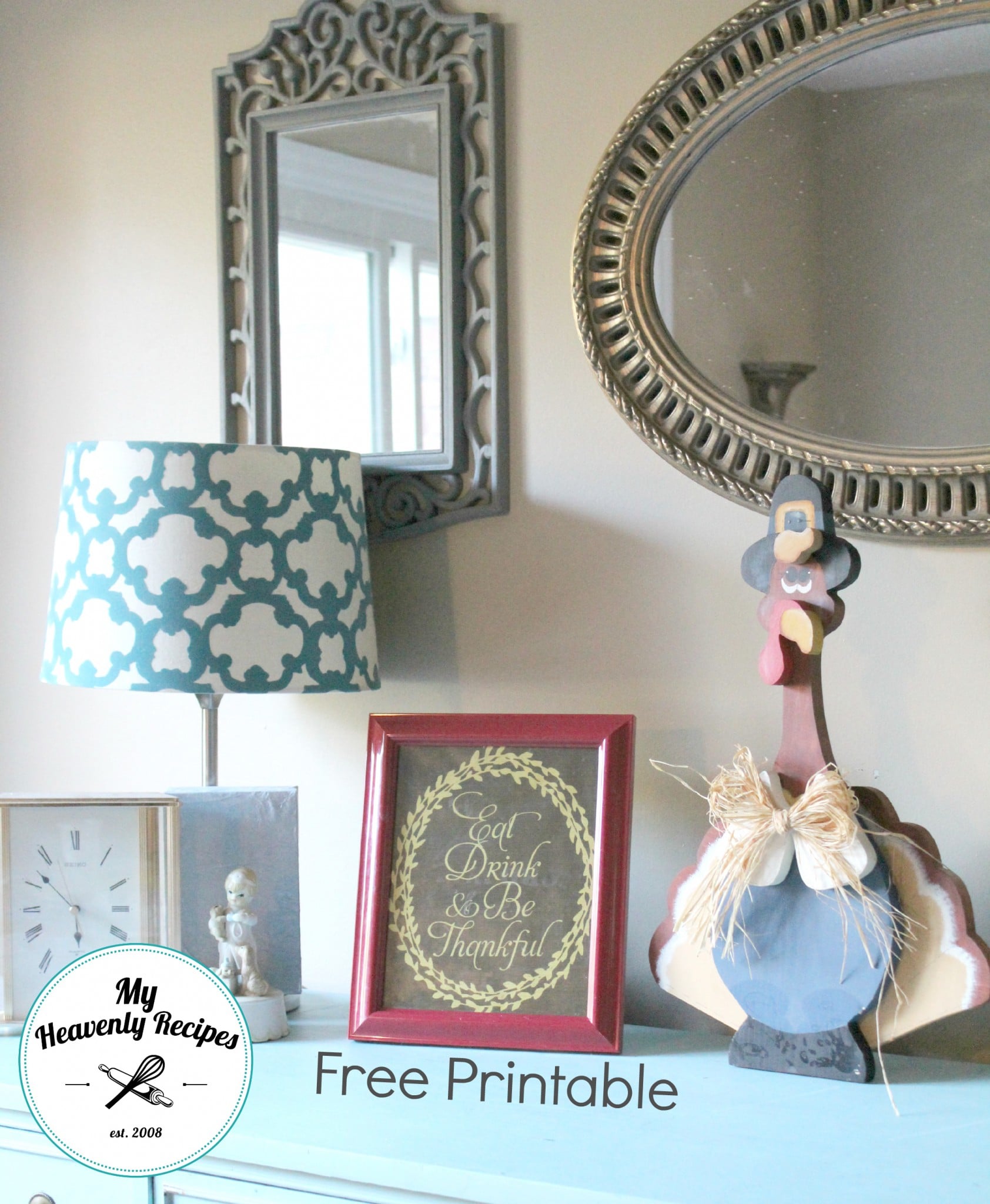 Free Printable Thanksgiving Decorations For The Home Honey Lime