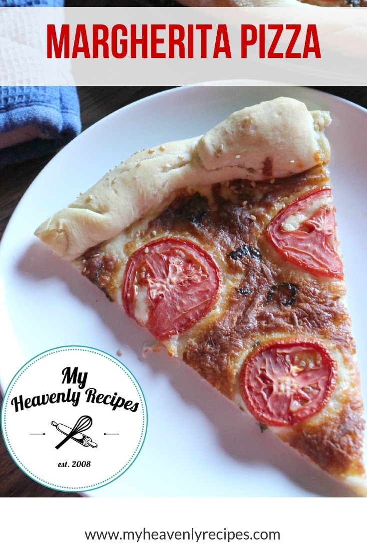 Margherita Pizza Recipe with Homemade Pizza Crust