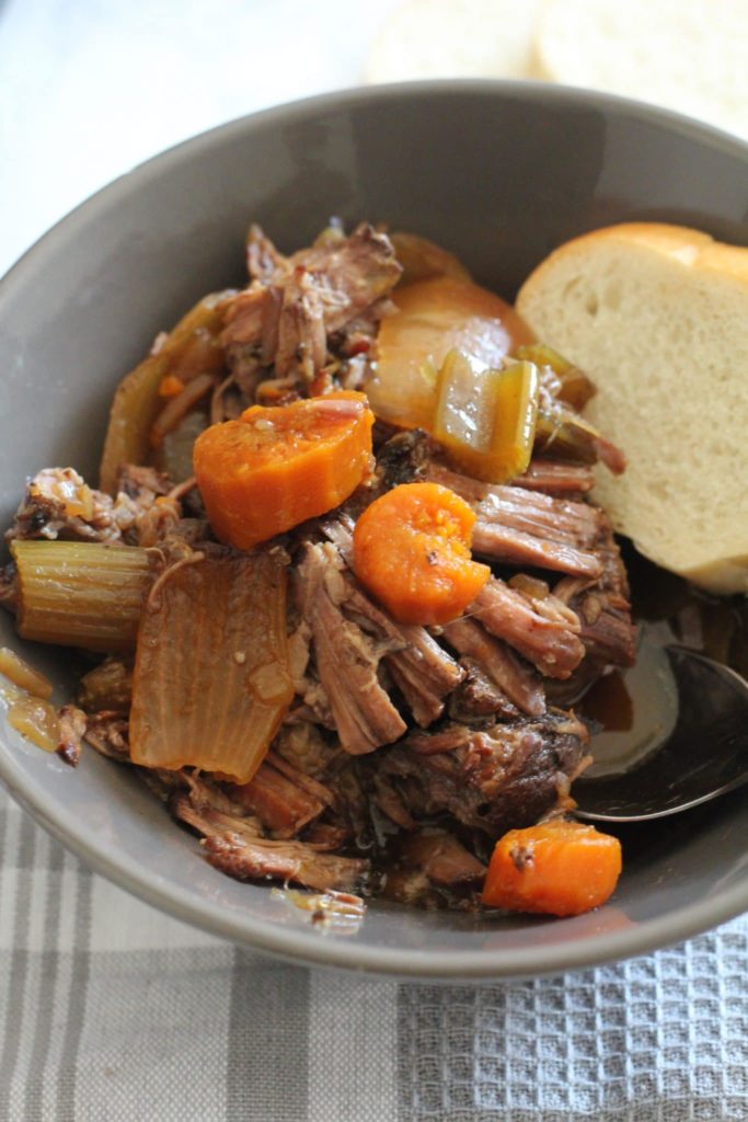You have to try my Grandmothers Crock-Pot Pot Roast Recipe. Its comfort food at its finest!