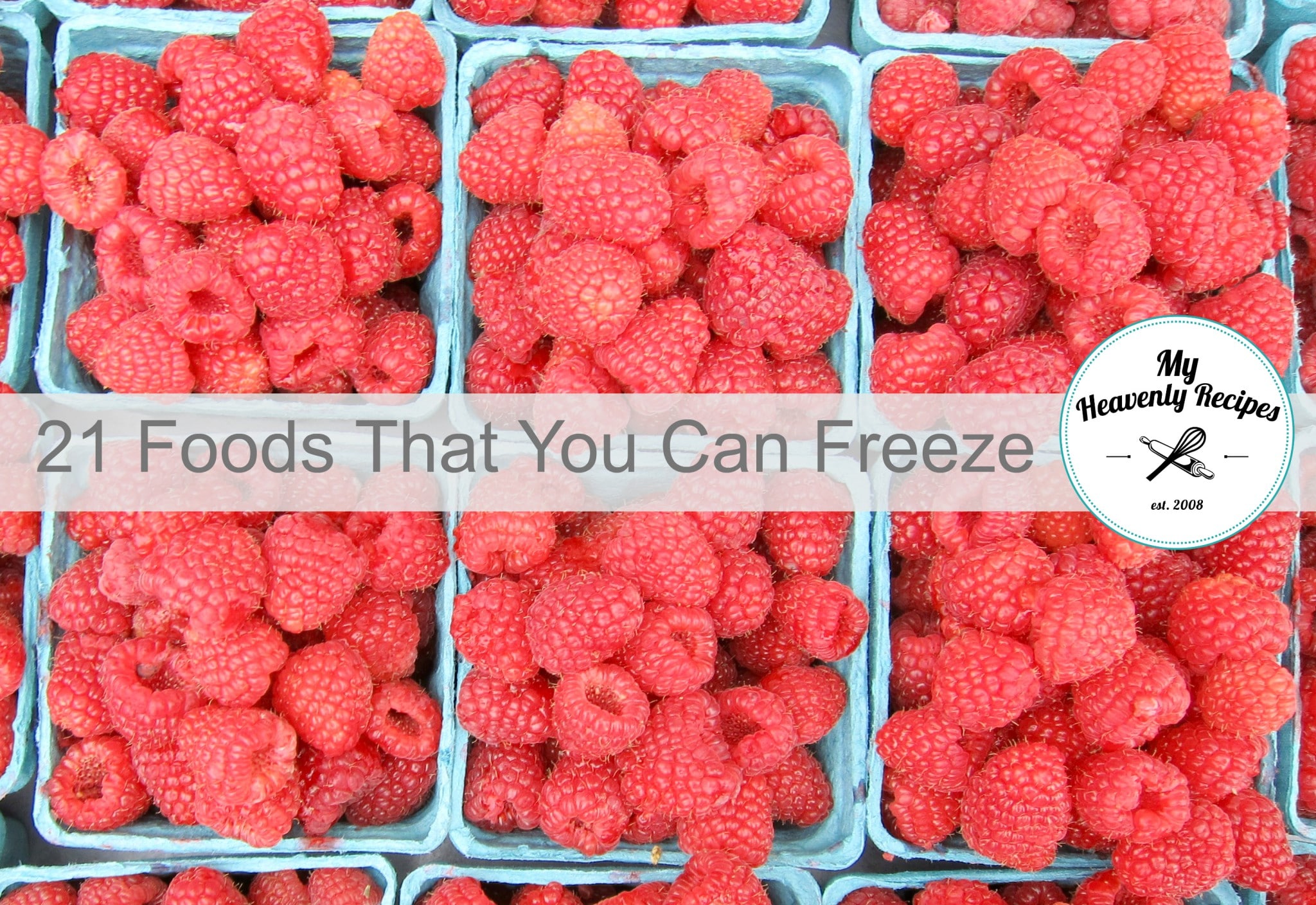titled photo: 21 Foods that You Can Freeze