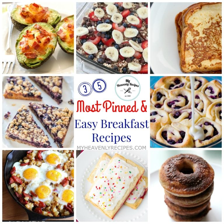 35 Quick Breakfast Recipes - My Heavenly Recipes