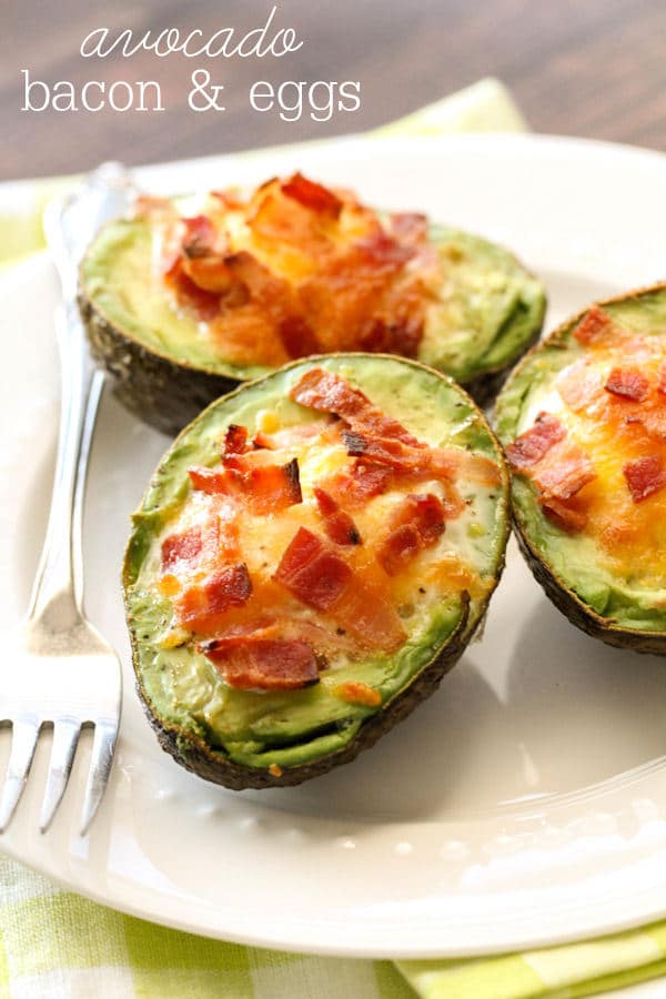 Avocado Bacon and Eggs