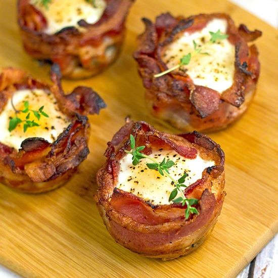 Bacon and Egg Muffins