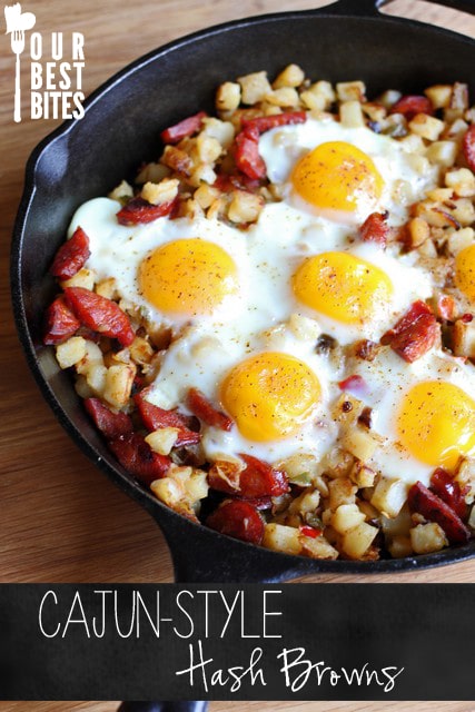 Cajun Style Hash Browns