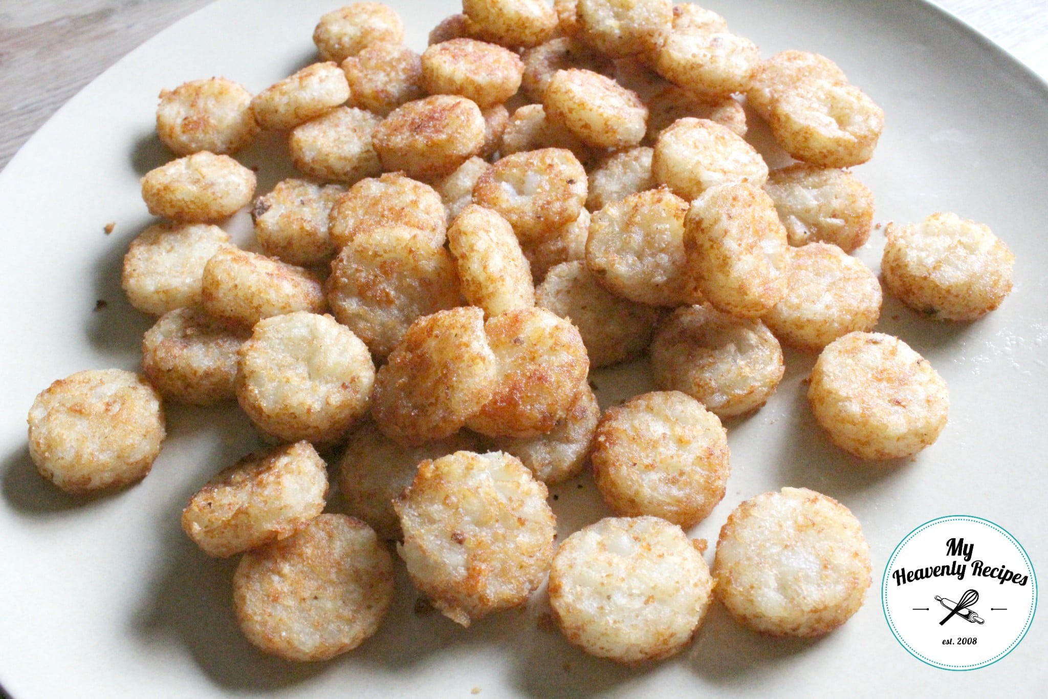 plate of Tater Tots