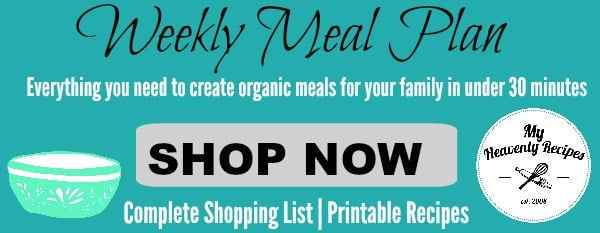 Weekly Meal Plan Generic Promotion