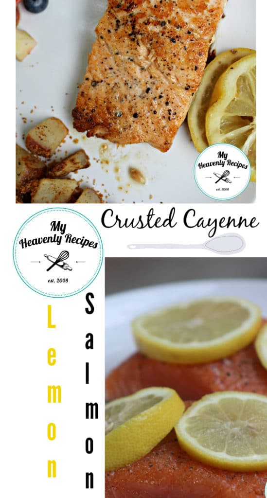 Pan Seared Crusted Salmon with Lemon and Cayenne