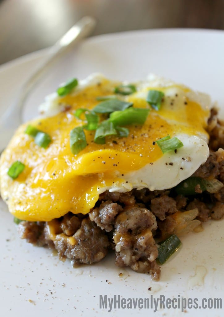 savory sausage hash breakfast