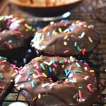 Chocolate Frosted Baked Donut Recipe + Video