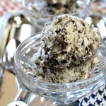 homemade cookies and cream ice cream