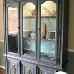 Dining Room China Hutch Makeover