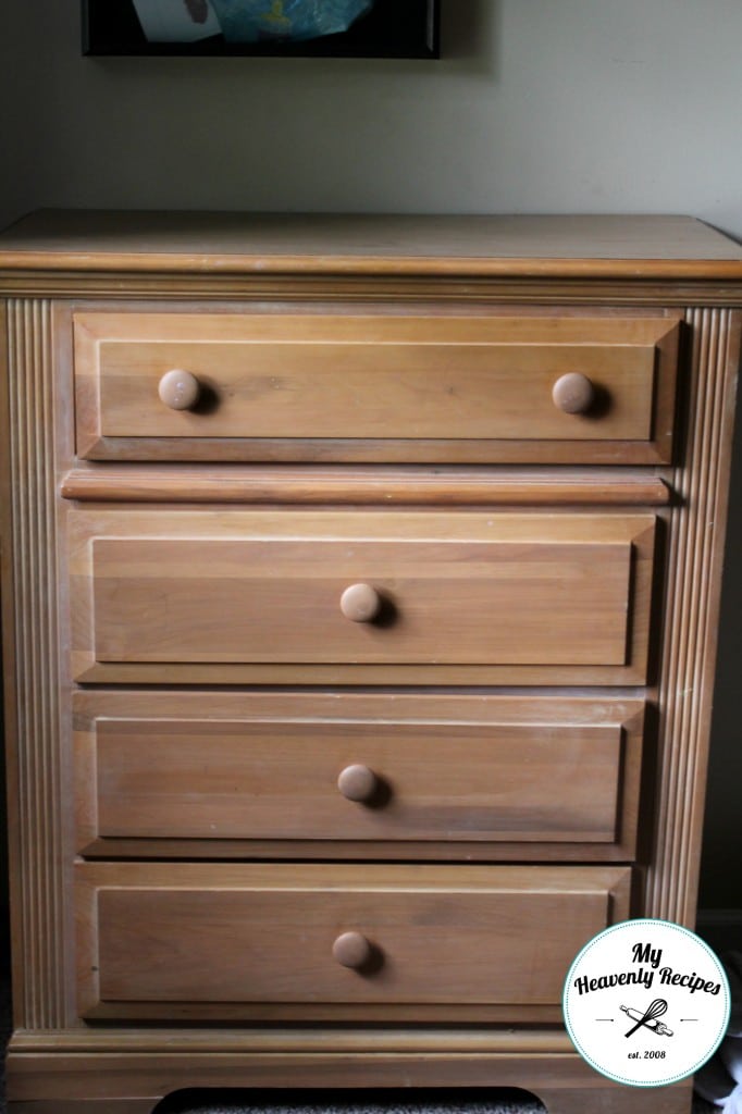 Boys Room Dresser Makeover Before