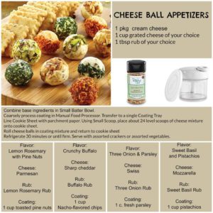 Cheese Ball Appetizers