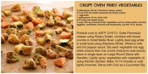 Crispy Oven Fried Veggies