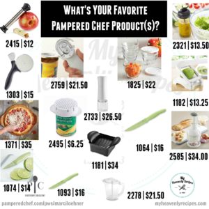 Favorite Pampered Chef Products