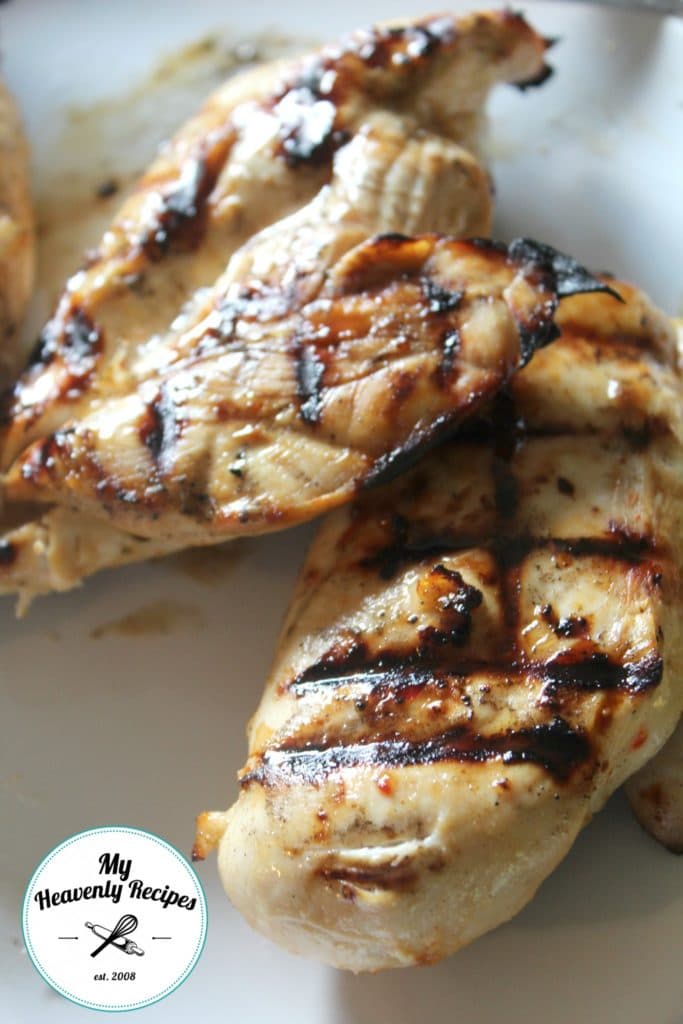 Using leftover grilled chicken is a quick way to enjoy this grilled chicken salad recipe for lunch.