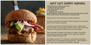 Juicy Lucy Stuffed Burgers
