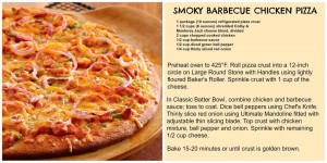 Smoky BBQ Chicken Pizza