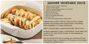 Summer Vegetable Stack