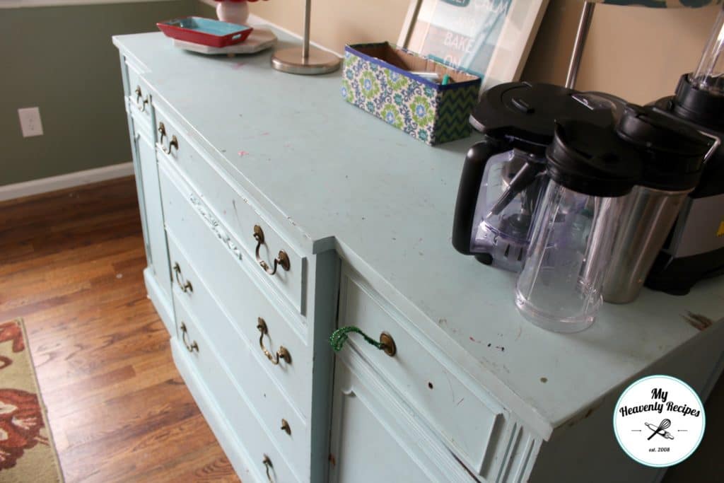 farmhouse-buffet makeover - before the transformation