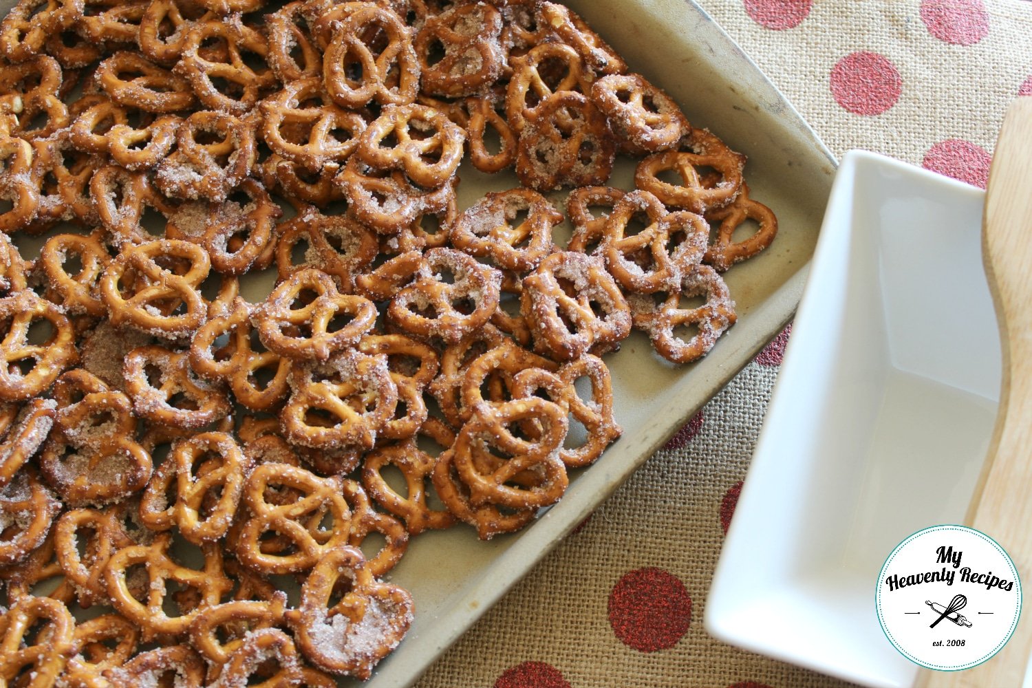 Cinnamon Sugar Pretzels Recipe My Heavenly Recipes