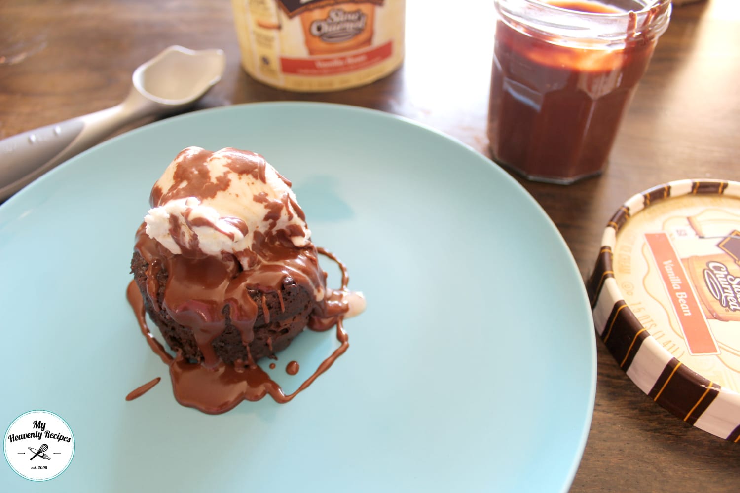 Gooey Chocolate Mug Cake (No Egg) - The Cooking Collective